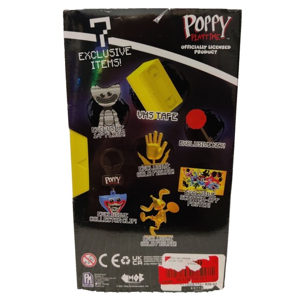 Poppy Playtime VHS Bundle 7 Exclusive Items Phatmojo Mob Games New/sealed - Picture 2 of 5